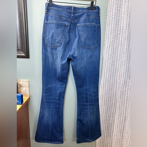 Citizens of Humanity Cherie High Rise Frampton Blue Wash
Flare Denim Jeans - Picture 2 of 7